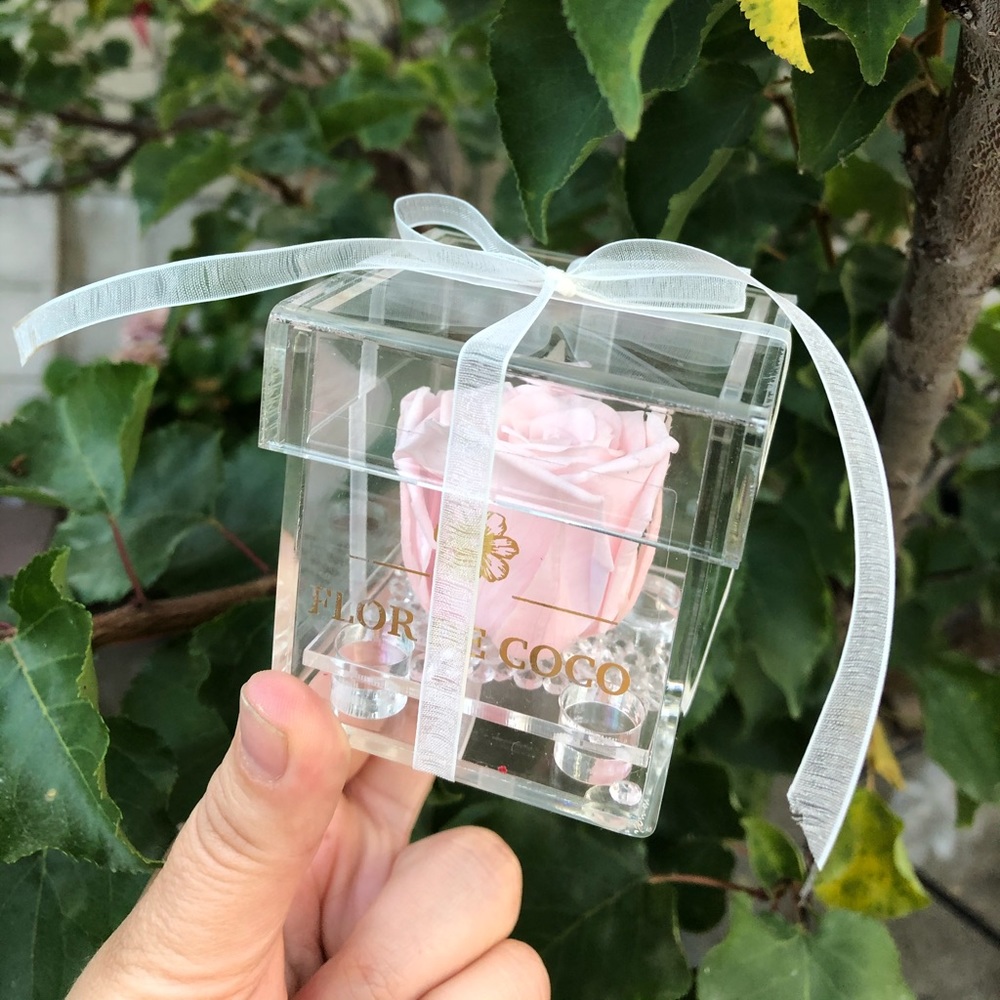 Real Preserved single roses